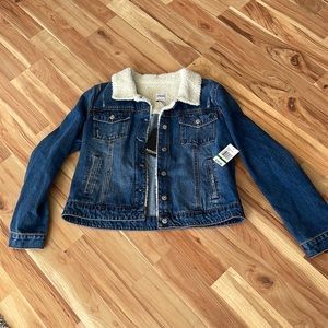 NWT JEAN JACKET